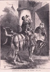 Ermordung Eduards des Märtyrers 979 n. Chr.