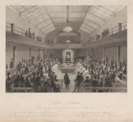 House of Commons (Der Sprecher rügt eine Person an der Bar)