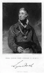 Porträt von Thomas Graham, 1. Baron Lynedoch, schottischer Politiker und Soldat, 1831
