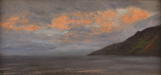 Sonnenuntergang an der Küste
