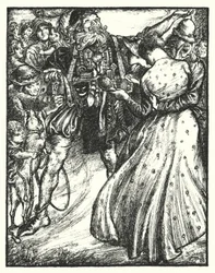 Shakespeare Lied: "Komm kaufen" (Lithografie)