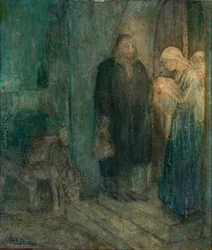 Abreise nach Ägypten (Im Gasthaus)