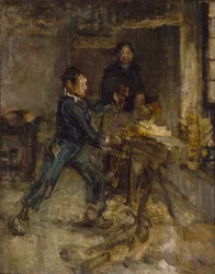 Studie für den jungen Sabotmacher, ca. 1895