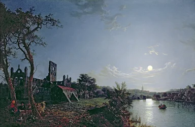 Morgen mit Blick auf die Abtei Kirkstall
