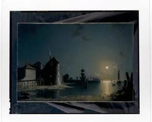 Blick auf den Hafen von Southampton