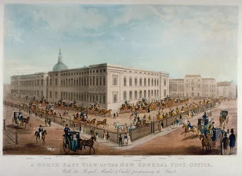 General Post Office, City of London, 1830