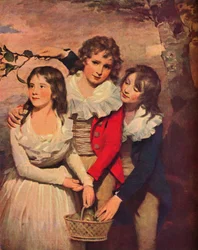 Die Paterson-Kinder, ca. 1790
