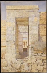 Ost-Eingang, Raum des Tiberius, Tempel der Isis, Philae