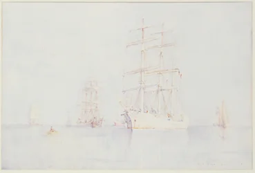 Vertäute Klipper, 1914