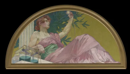 Muse der Elektrizität, 1893