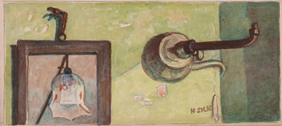 Gasarmatur und Spiegel