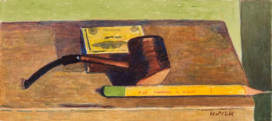 Bleistift und Pfeife, ca. 1930