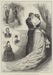 Skizzen von Ours, im Haymarket Theatre