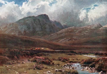 Klippen in der Nähe von Poolewe, Ross-Shire