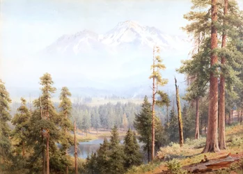 Shasta – Schneewolken, Kalifornien, ca. 1910