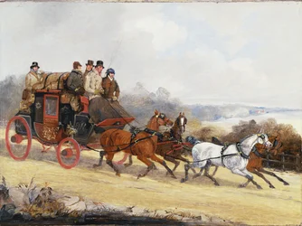 Der Dover-London-Kutschfahrt: Im Sommer