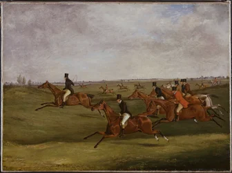 Das große Leicestershire-Steeplechase, 12. März 1829: Das Tempo halten