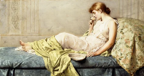 Die Boudoir-Rose, 1879