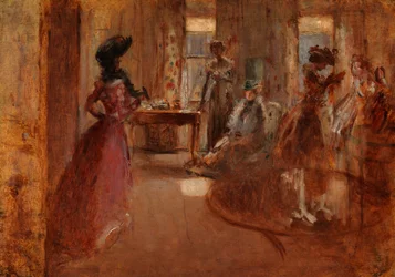 Familienfeier, ca. 1892