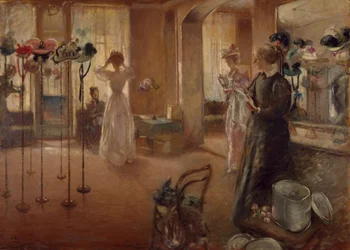 Der Hutladen, 1892
