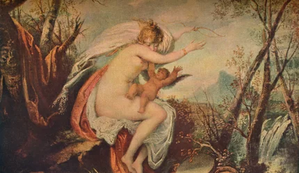 Venus und Amor, 1914