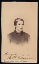 Porträt von Henry Wood Elliott 1846-1930, 1865