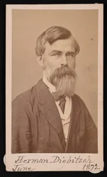 Porträt von Herman Henry Diebitsch