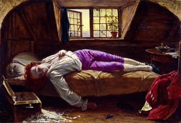 Der Tod von Chatterton, 1856