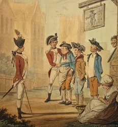"Rekruten", veröffentlicht 1780