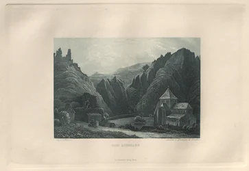 Das malerische und romantische Rheinland: Dorf Altenahr, 1928