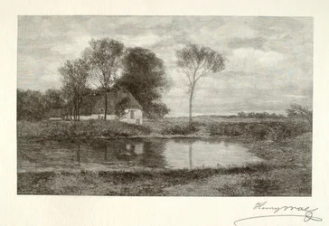 Ein Bauernhof in der Normandie