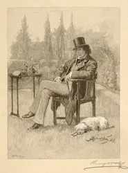 Henry Irving zu Hause