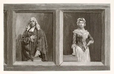 Reverend William Shurtleff und Ehefrau