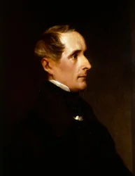 Porträt von Alphonse de Lamartine, Detail 1848