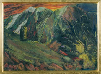 Dante und Virgil in der Hölle: Luzifer 1895