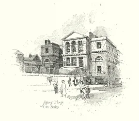 Sessions House, Old Bailey, London