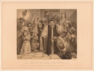 Die Freilassung der sieben Bischöfe, 1688