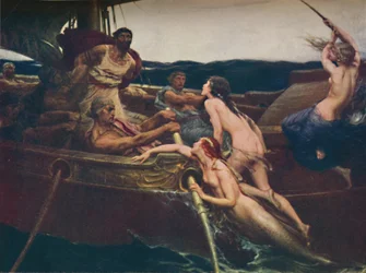 Odysseus und die Sirenen, 1909, ca. 1950