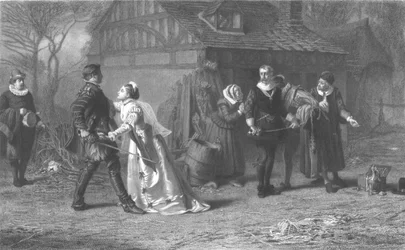 Das unterbrochene Duell, ca. 1886