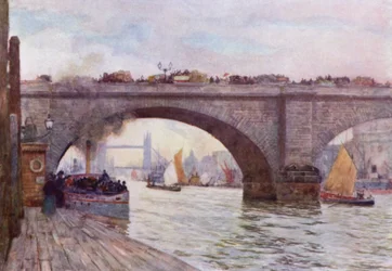 Ein Bogen der London Bridge