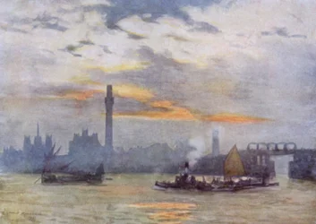 Sonnenaufgang in Lambeth