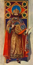 Ein byzantinischer Kaiser des achten und neunten Jahrhunderts, n. Chr., 1924