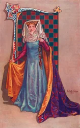 Eine edle Dame