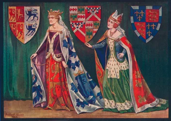 Margarete, Prinzessin von Wales, 1410. Joice, Lady Tiptoft, 1460, 1926