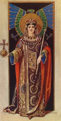 Die Kaiserin Irene n. Chr. 797-802, 1924