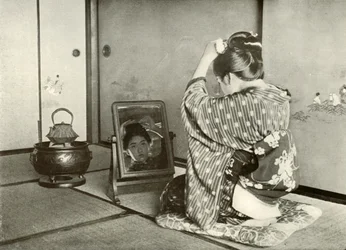 Herausputzen für den Tag, 1910