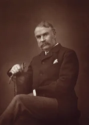 Porträt von Sir William Schwenck Gilbert 1836-1911