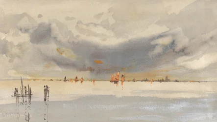 Abend auf der Lagune, Venedig