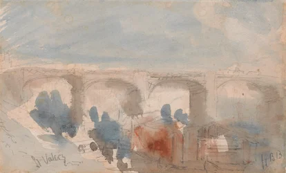Die Brücke bei Saint-Valery