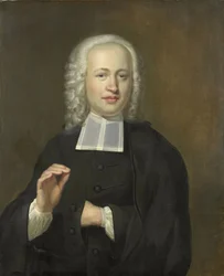 Justus Tjeenk, einer der Gründer der Zeeuws Genootschap (Zeeland Gesellschaft), Pfarrer in Vlissingen